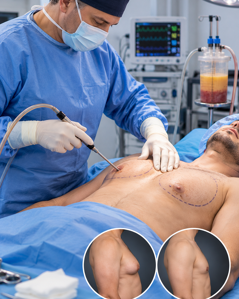 Pseudogynecomastia